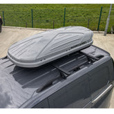 Ridgecargo Series 450l Roof Box In Grey - 1780 X 350 X 820mm